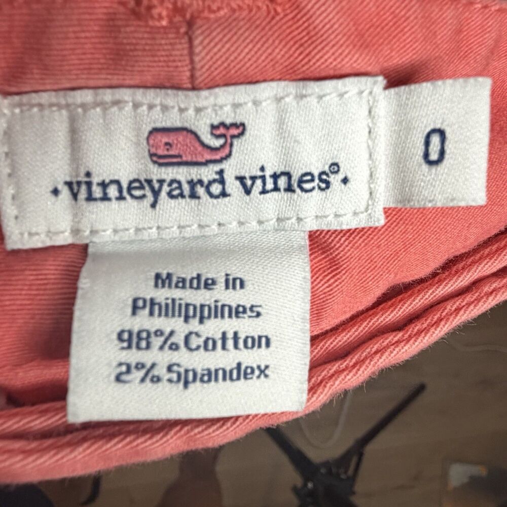 Vineyard Vines Dayboat Classic Shorts Coral 00 Preppy Coastal Grandmillenials - Picture 3 of 4